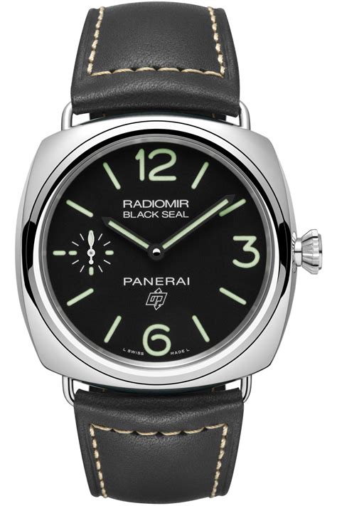 panerai what does black seal mean|radiomir Panerai price.